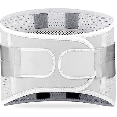 tylxayoxa Lumbar Lower Back Brace And Support Belt Magnetic Fever, With Dual Adjustable Straps And Breathable Mesh (Size : XXL) tylxayoxa Lumbar Lower Back Brace And Support Belt Magnetic Fever, With Dual Adjustable Straps And Breathable Mesh (Size : XXL)