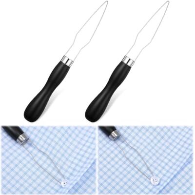 TLTLT 2PCS Button Hook Helper, Stainless Steel Dressing Aid with Wide Grip, One-Hand Tool for Seniors & Arthritis TLTLT 2PCS Button Hook Helper, Stainless Steel Dressing Aid with Wide Grip, One-Hand Tool for Seniors & Arthritis