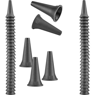 Pakcan Trading PakCan Reusable Diagnostic Otoscope Cover Specula Tips Sets of 50 Available in 2.5 mm, 3.5 mm, 4mm, 5 mm (50 pcs of 2.5 mm and 3.5 mm (25 Each)) Pakcan Trading PakCan Reusable Diagnostic Otoscope Cover Specula Tips Sets of 50 Available in 2.5 mm, 3.5 mm, 4mm, 5 mm (50 pcs of 2.5 mm and 3.5 mm (25 Each))