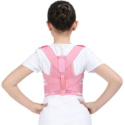 dmartN Back Posture Corrector For Children Orthopedic Corset Shoulder Lumbar Spine Decompression Waist Support Correction Kids Teens Upper Back Straightener Belt (Pink XL) dmartN Back Posture Corrector For Children Orthopedic Corset Shoulder Lumbar Spine Decompression Waist Support Correction Kids Teens Upper Back Straightener Belt (Pink XL)