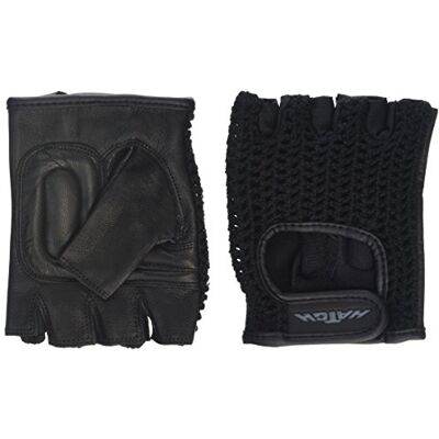 Performance Health All-Purpose One Pair Padded Mesh Wheelchair Gloves Large, Black Performance Health All-Purpose One Pair Padded Mesh Wheelchair Gloves Large, Black