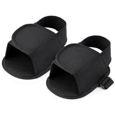 Imooreshine Wheelchair Footrest Pads Secure Foot Support Covers for Wheelchair Users Non-Slip Leg Straps, Adjustable Restraints for Elderly & Disabled Safety (2-Pack, Black) Imooreshine Wheelchair Footrest Pads Secure Foot Support Covers for Wheelchair Users Non-Slip Leg Straps, Adjustable Restraints for Elderly & Disabled Safety (2-Pack, Black)