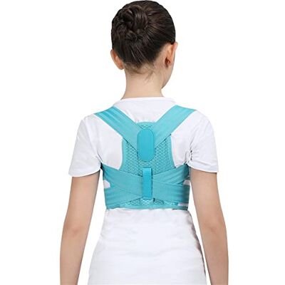 dmartN Back Posture Corrector For Children Orthopedic Corset Shoulder Lumbar Spine Decompression Waist Support Correction Kids Teens Upper Back Straightener Belt (Blue L) dmartN Back Posture Corrector For Children Orthopedic Corset Shoulder Lumbar Spine Decompression Waist Support Correction Kids Teens Upper Back Straightener Belt (Blue L)