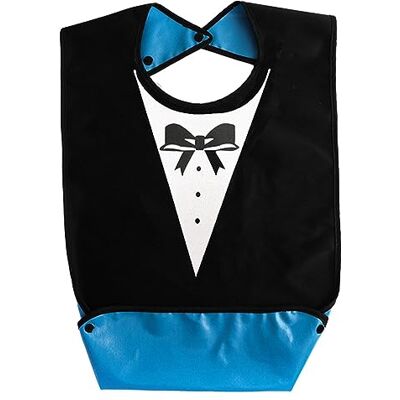 cypreason Adult Eating Bibs Reusable Elderly Bib with Crumb Catcher Adult Bibs Waterproof Washable for Senior Adults cypreason Adult Eating Bibs Reusable Elderly Bib with Crumb Catcher Adult Bibs Waterproof Washable for Senior Adults