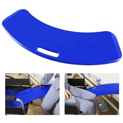 LOSCHEN Transfer Board, Patient Slide Assist Device for Transferring Patient or Handica from Wheelchair to Bed, Toilet, Tub, Car Slide Board with A Handle(Blue) LOSCHEN Transfer Board, Patient Slide Assist Device for Transferring Patient or Handica from Wheelchair to Bed, Toilet, Tub, Car Slide Board with A Handle(Blue)