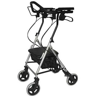 SBCGFY Wheelchair Walker, Rollators Elderly Walker Old Man Trolley Portable Shopping Cart Walking Cart Scooter Non-Slip Walking Stick with Hospital Times SBCGFY Wheelchair Walker, Rollators Elderly Walker Old Man Trolley Portable Shopping Cart Walking Cart Scooter Non-Slip Walking Stick with Hospital Times