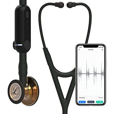 Littmann CORE Digital Stethoscope, 8863, Black Tube Littmann CORE Digital Stethoscope, 8863, Black Tube