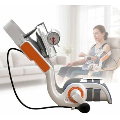 MObyat Arm Elbow Joint Rehabilitation Device, Hinged Elbow Brace Arm Exerciser with -15°~150° Adjustable, Pressure Airbag Design, Dual-Angle Dial, for Wrist and Elbow Injury Recovery MObyat Arm Elbow Joint Rehabilitation Device, Hinged Elbow Brace Arm Exerciser with -15°~150° Adjustable, Pressure Airbag Design, Dual-Angle Dial, for Wrist and Elbow Injury Recovery