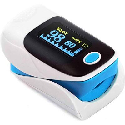 ECOSWAY Fingertip Blood Oxygen Saturation Pulse Rate OLED Screen Portable for Home ECOSWAY Fingertip Blood Oxygen Saturation Pulse Rate OLED Screen Portable for Home