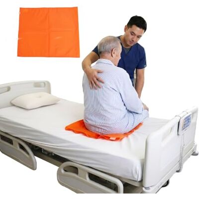 PEPE Mobility Tubular Slide Sheet 60x50 cm (23.6x19.7"), Reusable, Orange For Moving Patients in Bed, Polyester Taffeta, Repositioning Aid for Carers, Folds Small for the Car PEPE Mobility Tubular Slide Sheet 60x50 cm (23.6x19.7"), Reusable, Orange For Moving Patients in Bed, Polyester Taffeta, Repositioning Aid for Carers, Folds Small for the Car