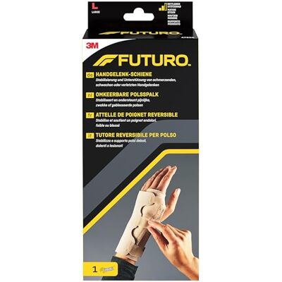 FUTURO Classic FUT47854 Wrist Brace Can Be Worn On Either Side FUTURO Classic FUT47854 Wrist Brace Can Be Worn On Either Side