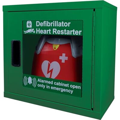 Safety First Aid Group Safety First Aid Universal Alarmed AED Cabinet, Empty Safety First Aid Group Safety First Aid Universal Alarmed AED Cabinet, Empty