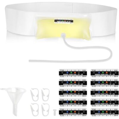 Wudhgslc Urine Test Tubing Clamp Privacy 2 to 4 oz Belt privacy-focused urine sample kit with adjustable waist strap, temperature indicator strips, funnel, and storage Wudhgslc Urine Test Tubing Clamp Privacy 2 to 4 oz Belt privacy-focused urine sample kit with adjustable waist strap, temperature indicator strips, funnel, and storage