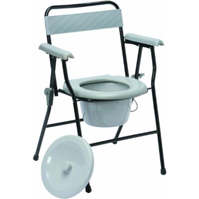 DRIVE DEVILBISS HEALTHCARE Drive Devilbiss Folding Lightweight Commode, 5 Litre Pan DRIVE DEVILBISS HEALTHCARE Drive Devilbiss Folding Lightweight Commode, 5 Litre Pan