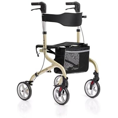NRS Freestyle 4 Wheel Rollator – Lightweight, Height Adjustable & Built for Comfort NRS Freestyle 4 Wheel Rollator – Lightweight, Height Adjustable & Built for Comfort
