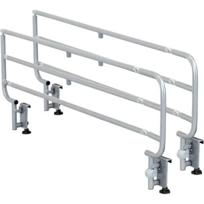 Geriafy Folding Bed Rails for Elderly, Adjustable Beds, Set of 2 Geriafy Folding Bed Rails for Elderly, Adjustable Beds, Set of 2
