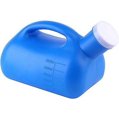 SFQEVHRZ Unisex Urinals Urine Bottle, 3000ML Large Male Urinal Reusable Portable Potty Pee Bottle Collector Travel Toilet SFQEVHRZ Unisex Urinals Urine Bottle, 3000ML Large Male Urinal Reusable Portable Potty Pee Bottle Collector Travel Toilet