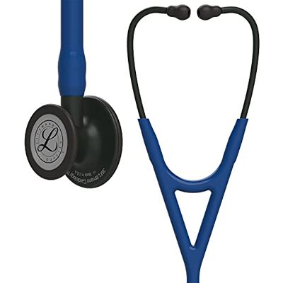 Littmann Cardiology IV Stethoscope, 6168, Navy Tube Stainless Steel Black-Finish Chestpiece, Black Stem and Headset. For Doctors and Medical Students Littmann Cardiology IV Stethoscope, 6168, Navy Tube Stainless Steel Black-Finish Chestpiece, Black Stem and Headset. For Doctors and Medical Students
