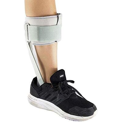 GTHTUHFD Ankle Foot Orthosis Support AFO Brace Drop Foot Support Splint Medical Drop Foot Postural Correction Brace,Right-S GTHTUHFD Ankle Foot Orthosis Support AFO Brace Drop Foot Support Splint Medical Drop Foot Postural Correction Brace,Right-S