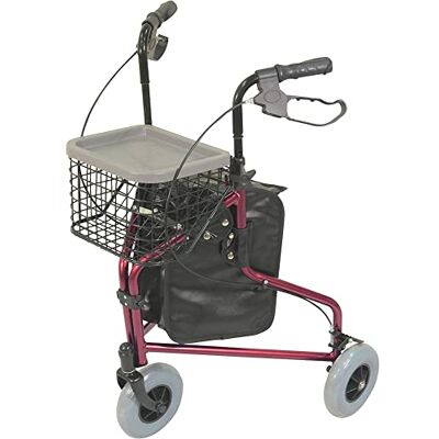 Aidapt - Lightweight Tri Walker - Folding - Storage - Walking aid Aidapt - Lightweight Tri Walker - Folding - Storage - Walking aid
