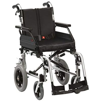 DRIVE DEVILBISS HEALTHCARE Drive DeVilbiss XS2 Aluminium Wheelchair – Medical Transport Wheelchair – Drive Lightweight Folding Wheelchair for Adults (20 Inch Transit W/Chair) DRIVE DEVILBISS HEALTHCARE Drive DeVilbiss XS2 Aluminium Wheelchair – Medical Transport Wheelchair – Drive Lightweight Folding Wheelchair for Adults (20 Inch Transit W/Chair)