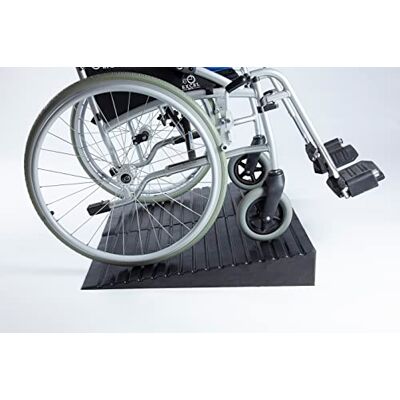 The Ramp People Rubber Threshold Ramps from 4.5inch/114mm up to 7inch/177mm High (8"/203mm) 1000kg Capacity Outdoor Heavy Duty Kerb Ramp for Step, Shed, Driveway, Container Loading The Ramp People Rubber Threshold Ramps from 4.5inch/114mm up to 7inch/177mm High (8"/203mm) 1000kg Capacity Outdoor Heavy Duty Kerb Ramp for Step, Shed, Driveway, Container Loading