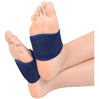 PEDIMEND 2 Pairs Gel Arch Wrap Strap Plantar Fasciitis Therapy Arch Support Fallen Arches Insoles for Men & Women Helps in Running Walking Surgery Recovery PEDIMEND 2 Pairs Gel Arch Wrap Strap Plantar Fasciitis Therapy Arch Support Fallen Arches Insoles for Men & Women Helps in Running Walking Surgery Recovery