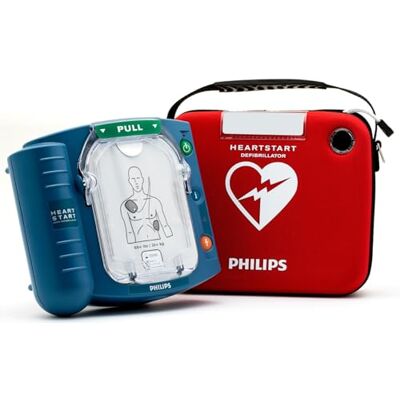 HeartStart Philips HS1 Defibrillator with Slim Carry Case, M5066A-C02 HeartStart Philips HS1 Defibrillator with Slim Carry Case, M5066A-C02