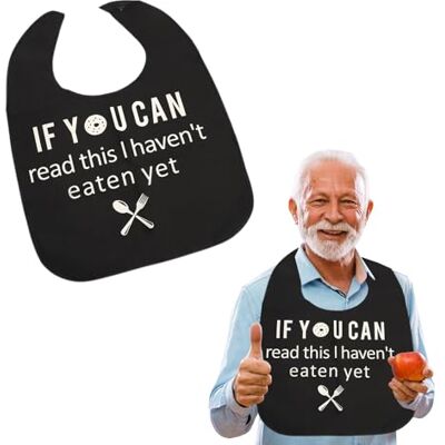 FunnAura Adult Bibs Funny for Women Men, Waterproof Bib Clothing Protectors FunnAura Adult Bibs Funny for Women Men, Waterproof Bib Clothing Protectors