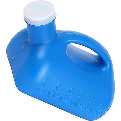 GFYWZ camping bottles, urine bottle, 3000ML Large Male Urinal Portable Screw Cap Pot Mouth No Odor Mens Potty Pee Bottle Collector Travel Toilet GFYWZ camping bottles, urine bottle, 3000ML Large Male Urinal Portable Screw Cap Pot Mouth No Odor Mens Potty Pee Bottle Collector Travel Toilet