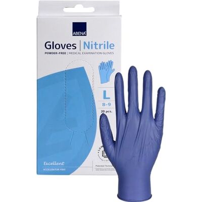 ABENA Nitrile Gloves Blue ABENA Nitrile Gloves Blue