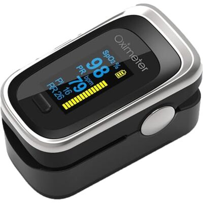 BLUEZY Oxygen Monitor Finger Adults Pulse Oximeter Spo2 with OLED Display, Pulse Rate, Blood Perfusion Index, Accurate Fast Respiratory Rate Monitor BLUEZY Oxygen Monitor Finger Adults Pulse Oximeter Spo2 with OLED Display, Pulse Rate, Blood Perfusion Index, Accurate Fast Respiratory Rate Monitor