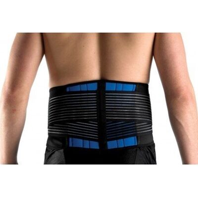 Performance Health Neoprene Double Pull Lumbar Back Brace, Small 22-27", Stabilising Lower Back Brace, Criss-Cross Heavy-Duty Elasticated Double Pull Mechanism, Non-Stretch, Provides Warmth & Compression, Ideal for RSI Performance Health Neoprene Double Pull Lumbar Back Brace, Small 22-27", Stabilising Lower Back Brace, Criss-Cross Heavy-Duty Elasticated Double Pull Mechanism, Non-Stretch, Provides Warmth & Compression, Ideal for RSI
