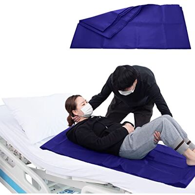 LOSCHEN : Tubular Slide Sheet for Patient Transfer, Sliding Draw Sheets to Assist Moving Elderly for Cars, Vehicles, Wheelchairs Bed Transfers Hospitals & Home Care (28"x47"(72x120cm), Navy Blue) LOSCHEN : Tubular Slide Sheet for Patient Transfer, Sliding Draw Sheets to Assist Moving Elderly for Cars, Vehicles, Wheelchairs Bed Transfers Hospitals & Home Care (28"x47"(72x120cm), Navy Blue)