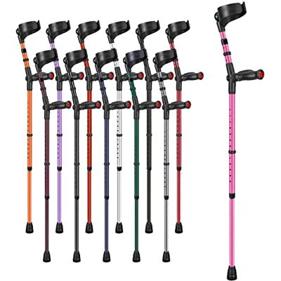 Ossenberg Comfort Grip Closed Cuff Double Adjustable Crutch – Pink Right Handed Height Adjustable Elbow Crutch for Men Women Adults Arthritis Comfort Anatomic Handle Forearm Ergonomic Ossenberg Comfort Grip Closed Cuff Double Adjustable Crutch – Pink Right Handed Height Adjustable Elbow Crutch for Men Women Adults Arthritis Comfort Anatomic Handle Forearm Ergonomic