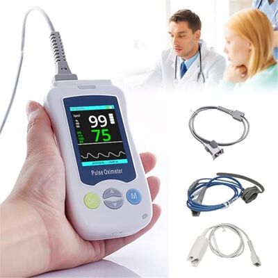 BLUEZY Pulse Oximeter, Portable Fingertip Saturation Monitors Accurate Fast Spo2 Reading Oxygen Meter with 2.4-Inch LCD Display Sats Monitor for Adults and Children BLUEZY Pulse Oximeter, Portable Fingertip Saturation Monitors Accurate Fast Spo2 Reading Oxygen Meter with 2.4-Inch LCD Display Sats Monitor for Adults and Children