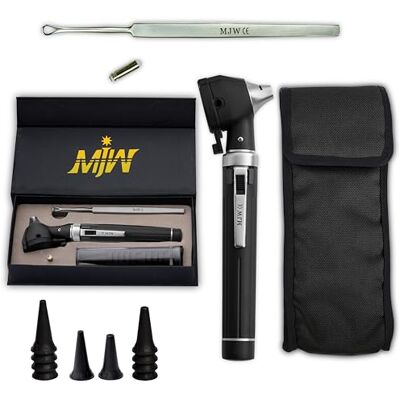 MJW Fiber Optic mini Otoscope Ear Healthy Tool for Home use with LED Light MJW Fiber Optic mini Otoscope Ear Healthy Tool for Home use with LED Light