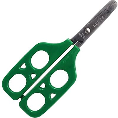 Easi-Grip PETA Left Handed Dual Control Teaching Scissors with Double Loop Handle Ideal for People with Poor Motor Control, Weak Grip, Visual Impairment, or Tremors PTL-1 Easi-Grip PETA Left Handed Dual Control Teaching Scissors with Double Loop Handle Ideal for People with Poor Motor Control, Weak Grip, Visual Impairment, or Tremors PTL-1