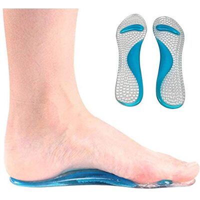 PEDIMEND 6 PCS Gel Insoles with Arch Support and Hammer Toe Crest Cushion by ™ Alleviates Heel and Ball of Foot Pain and burning For Men and Women Foot Care PEDIMEND 6 PCS Gel Insoles with Arch Support and Hammer Toe Crest Cushion by ™ Alleviates Heel and Ball of Foot Pain and burning For Men and Women Foot Care