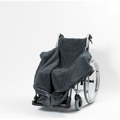 NRS Healthcare - Freestyle Wheelchair Cosy - Grey - Large - Wheelchair cosy NRS Healthcare - Freestyle Wheelchair Cosy - Grey - Large - Wheelchair cosy