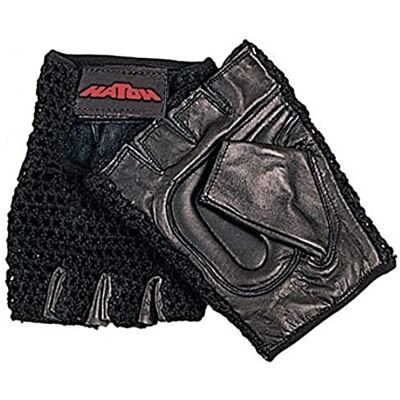 Performance Health All-Purpose One Pair Padded Mesh Wheelchair Gloves Medium, Black Performance Health All-Purpose One Pair Padded Mesh Wheelchair Gloves Medium, Black