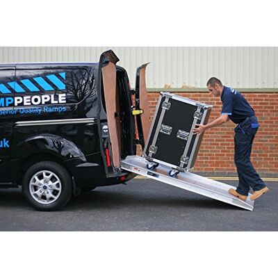 The Ramp People Heavy Duty Van Ramp 1.8m 2.7m (2.1m) 2100mm x 920mm x 800kg Capacity Portable Wide Aluminium Loading Ramp for Vans & Traileres The Ramp People Heavy Duty Van Ramp 1.8m 2.7m (2.1m) 2100mm x 920mm x 800kg Capacity Portable Wide Aluminium Loading Ramp for Vans & Traileres