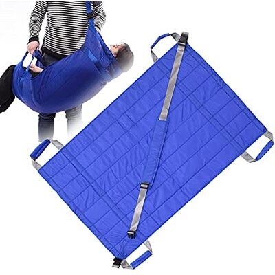 DBMGB Patient Lift Sling Transfer Belt with Handles and Shoulder Strap, Large Slide Sheet for Elderly Disabled Injured Adults Kids Pets, Single or Multiple People Can Use, Safe and Efficient, 105cm×72cm DBMGB Patient Lift Sling Transfer Belt with Handles and Shoulder Strap, Large Slide Sheet for Elderly Disabled Injured Adults Kids Pets, Single or Multiple People Can Use, Safe and Efficient, 105cm×72cm