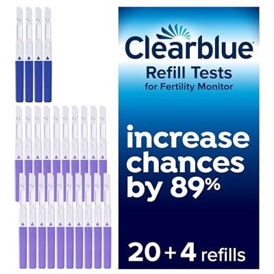 Clearblue - Advanced Fertility Monitor - 24 Tests - Refill Pack Clearblue - Advanced Fertility Monitor - 24 Tests - Refill Pack