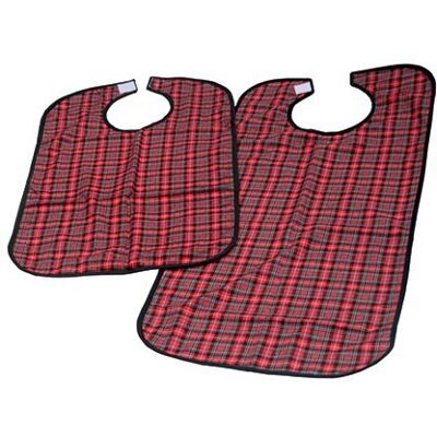 Kozee Komforts Tartan Bibs Stylish Clothing Protectors for Adults Perfect Feeding Bibs Pack of 1 with Hook and Loop Fastening Machine Washable Size 35.5" x 18" (90cm x 45cm) Kozee Komforts Tartan Bibs Stylish Clothing Protectors for Adults Perfect Feeding Bibs Pack of 1 with Hook and Loop Fastening Machine Washable Size 35.5" x 18" (90cm x 45cm)