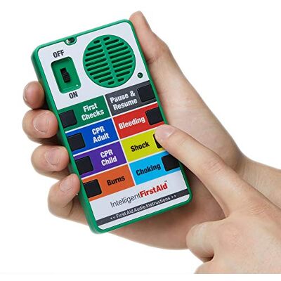 Talking Products , First Response Talking First Aid Training Module with Audio Guidance for First Aid Kits & Procedures. Essential Educational Classroom Resource for KS1 & KS2 PSHE Talking Products , First Response Talking First Aid Training Module with Audio Guidance for First Aid Kits & Procedures. Essential Educational Classroom Resource for KS1 & KS2 PSHE