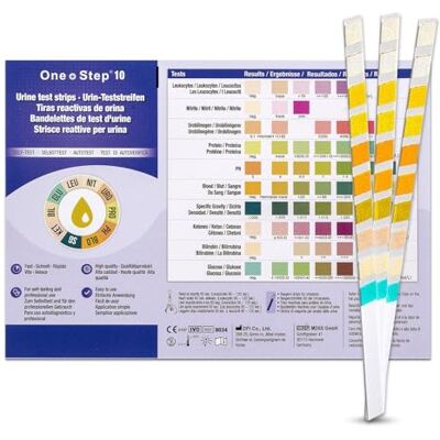 One Step Family Health Urine Screening Test for Liver, Kidney, Heart, Blood, Urinary Tract (6 Tests) One Step Family Health Urine Screening Test for Liver, Kidney, Heart, Blood, Urinary Tract (6 Tests)