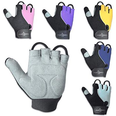 Globaleather Gel Pad Lite Wheelchair Gloves Yellow (XX Large) Hardwearing, Padded Breathable Leather for Great Grip, Protection, Comfort & Durability Globaleather Gel Pad Lite Wheelchair Gloves Yellow (XX Large) Hardwearing, Padded Breathable Leather for Great Grip, Protection, Comfort & Durability