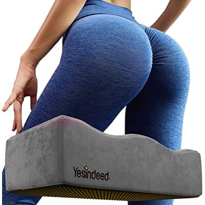 YESINDEED Brazilian Butt Lift Cushion Dr Approved for Post Operations Foam Seat Cushion BBL + Cover Pocket Fixed Support Pillow Butt Support Technology Grey YESINDEED Brazilian Butt Lift Cushion Dr Approved for Post Operations Foam Seat Cushion BBL + Cover Pocket Fixed Support Pillow Butt Support Technology Grey