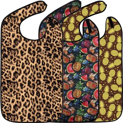 Classic Bib Designs Adult Bibs for Eating Bibs for Men and Women Washable Adult Clothing Protector with Crumb Catcher Pocket Classic Bib Designs Adult Bibs for Eating Bibs for Men and Women Washable Adult Clothing Protector with Crumb Catcher Pocket